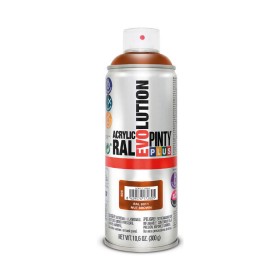 Vernice spray Pintyplus Evolution RAL 8011 400 ml Nut Brown