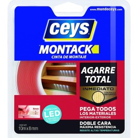 Nastro Adesivo Ceys Montack (10 m x 8 mm)
