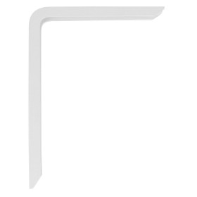 Supporto da Parete AMIG 4plus-21112 Mensole Alluminio Bianco (30 x 20 cm)