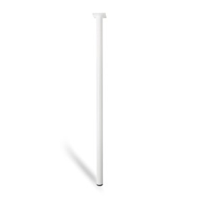 Gambe Rei 401g Cilindrica Acciaio Bianco Moderno (Ø 3 x 80 cm)