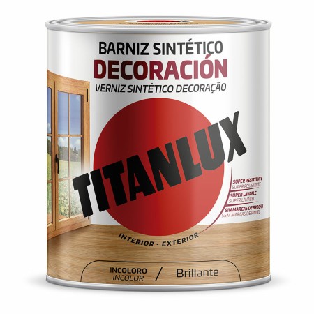Vernice sintetica Titanlux m10100004 Decorazione Luminoso Incolore 4 L