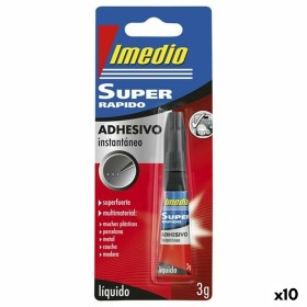 Adesivo Istantaneo Imedio Super 3 g (10 Unità)