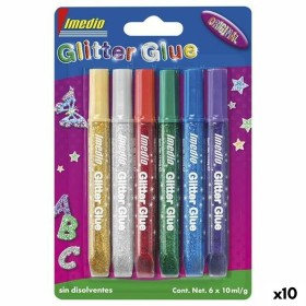 Colla gel Imedio Glitter Glue Multicolore (10 Unità)