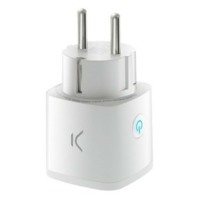 Presa Intelligente KSIX Smart Energy Mini WIFI 250V Bianco